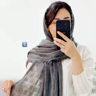 شال پلیسه مربعی
