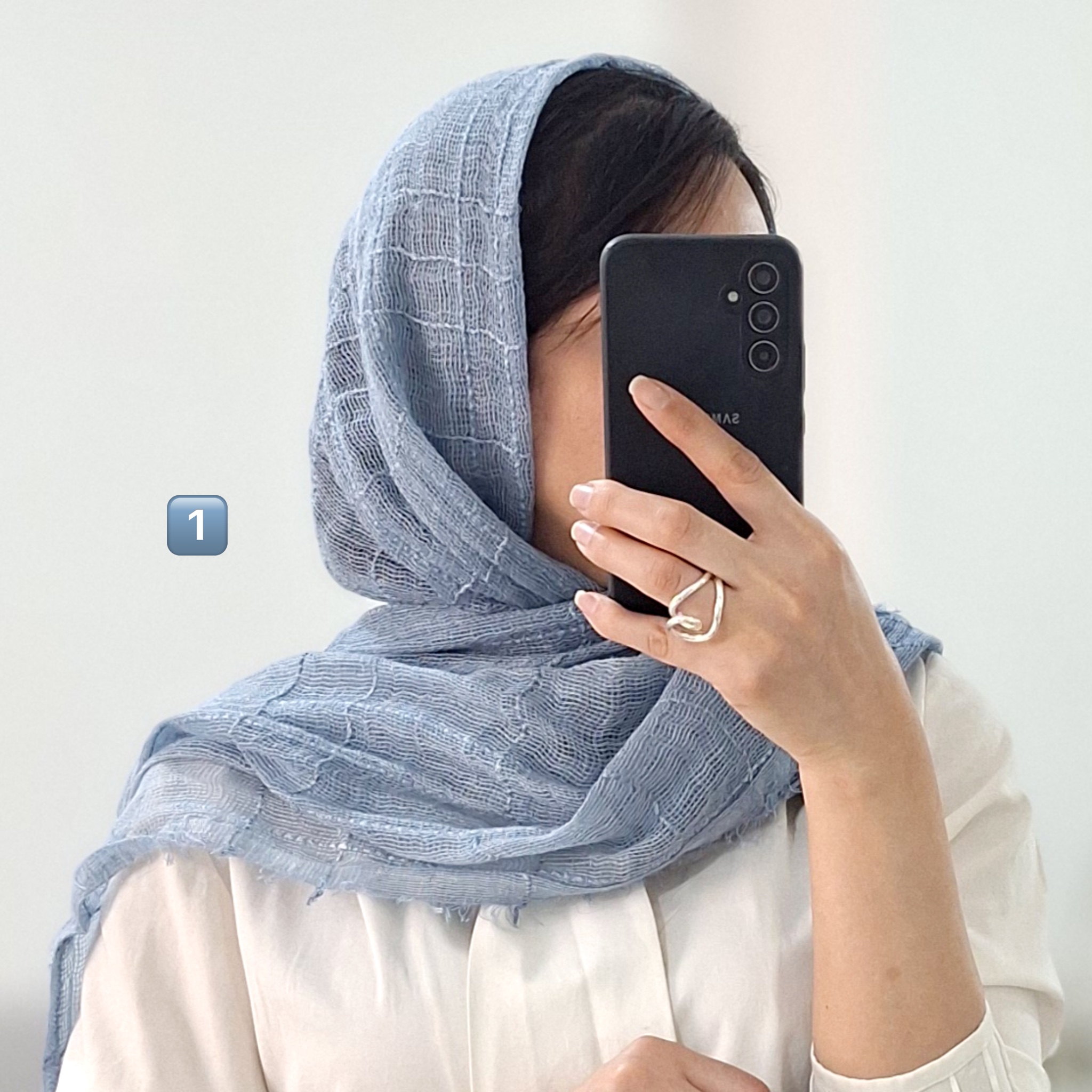 شال کنفی قیطان دوزی