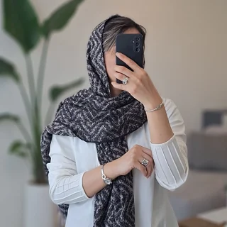 شال پاییزه موهر جناغی