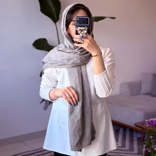شال نواردوزی کتان